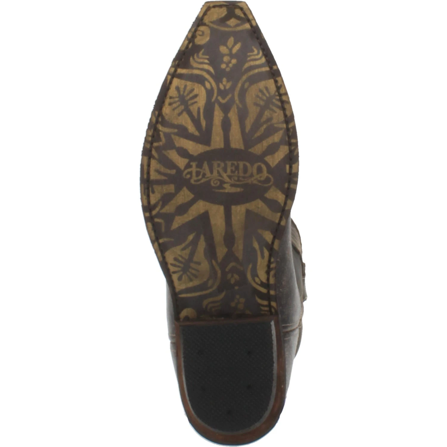 Laredo Ladies Misty Black Distressed Snip Toe Boots 52371 - Image 3