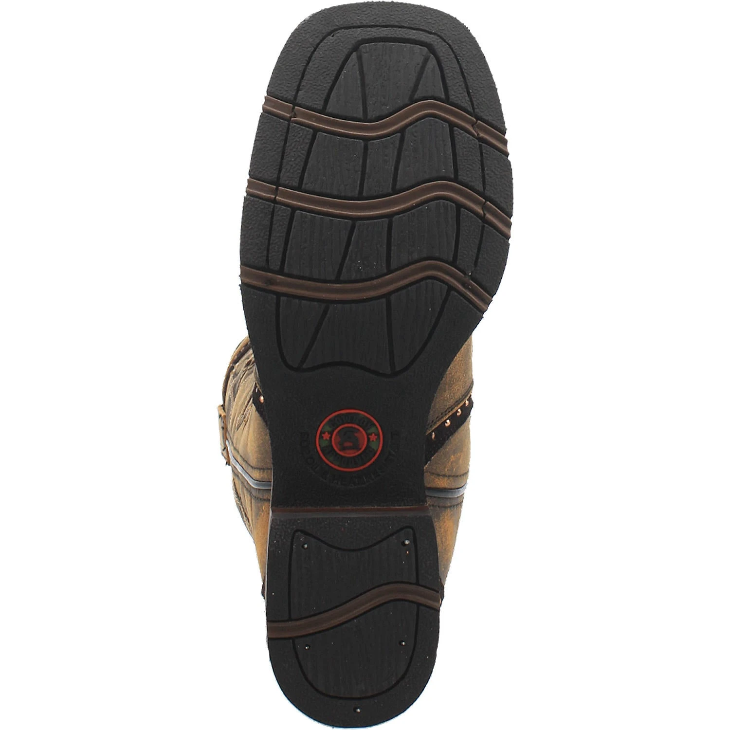 Laredo Ladies Bouquet Black And Brown Square Toe Boots 5844 - Image 3