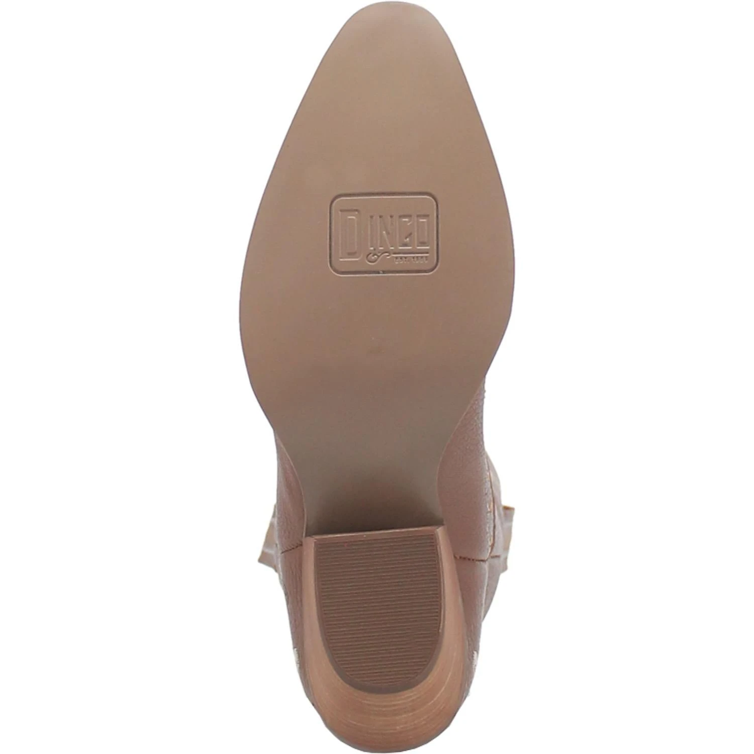 Dingo Ladies Full Bloom Brown Almond Toe Boots DI939-BRN - Image 5