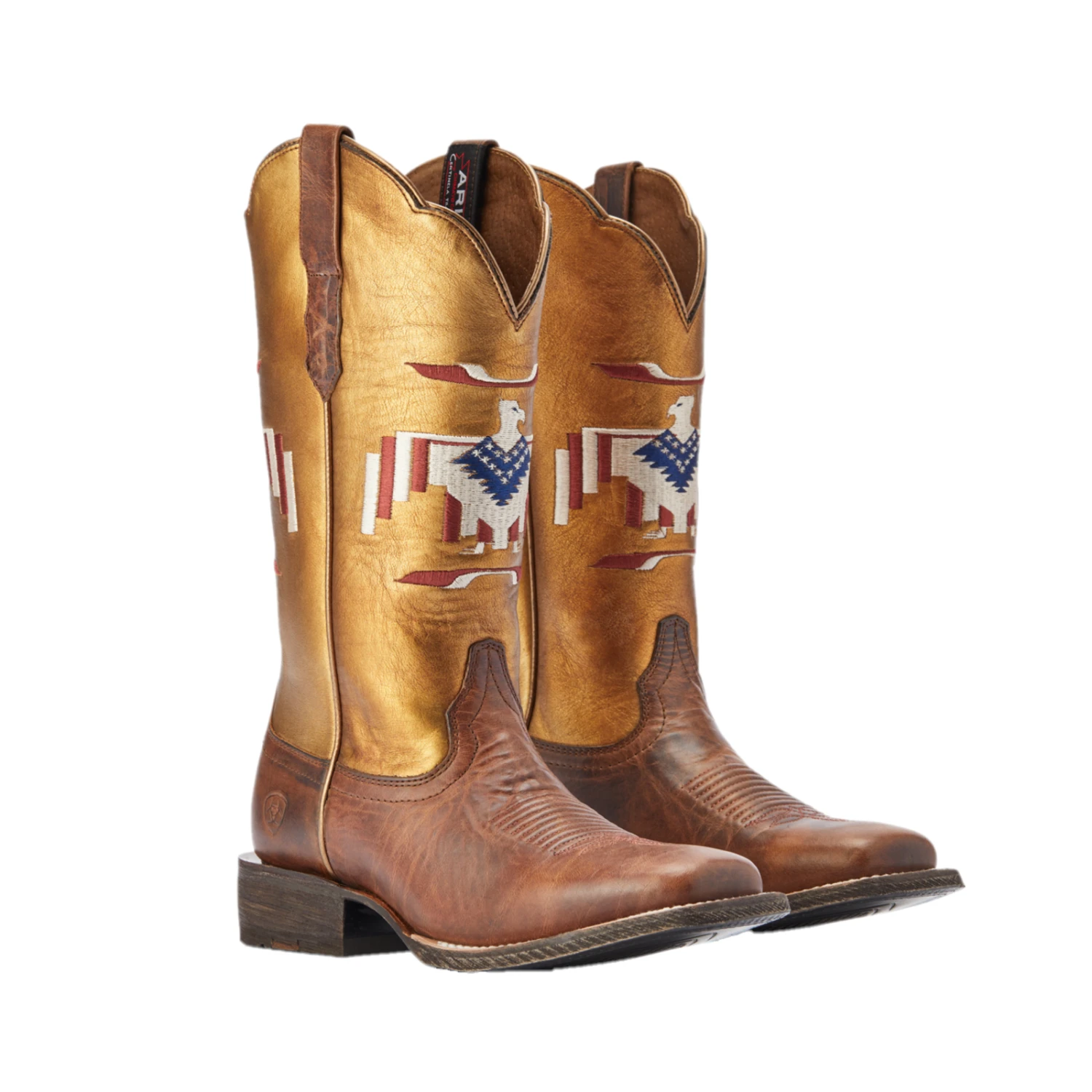 Ariat® Ladies Frontier Thunderbird Chimayo Square Toe Boots 10042578 - Image 6