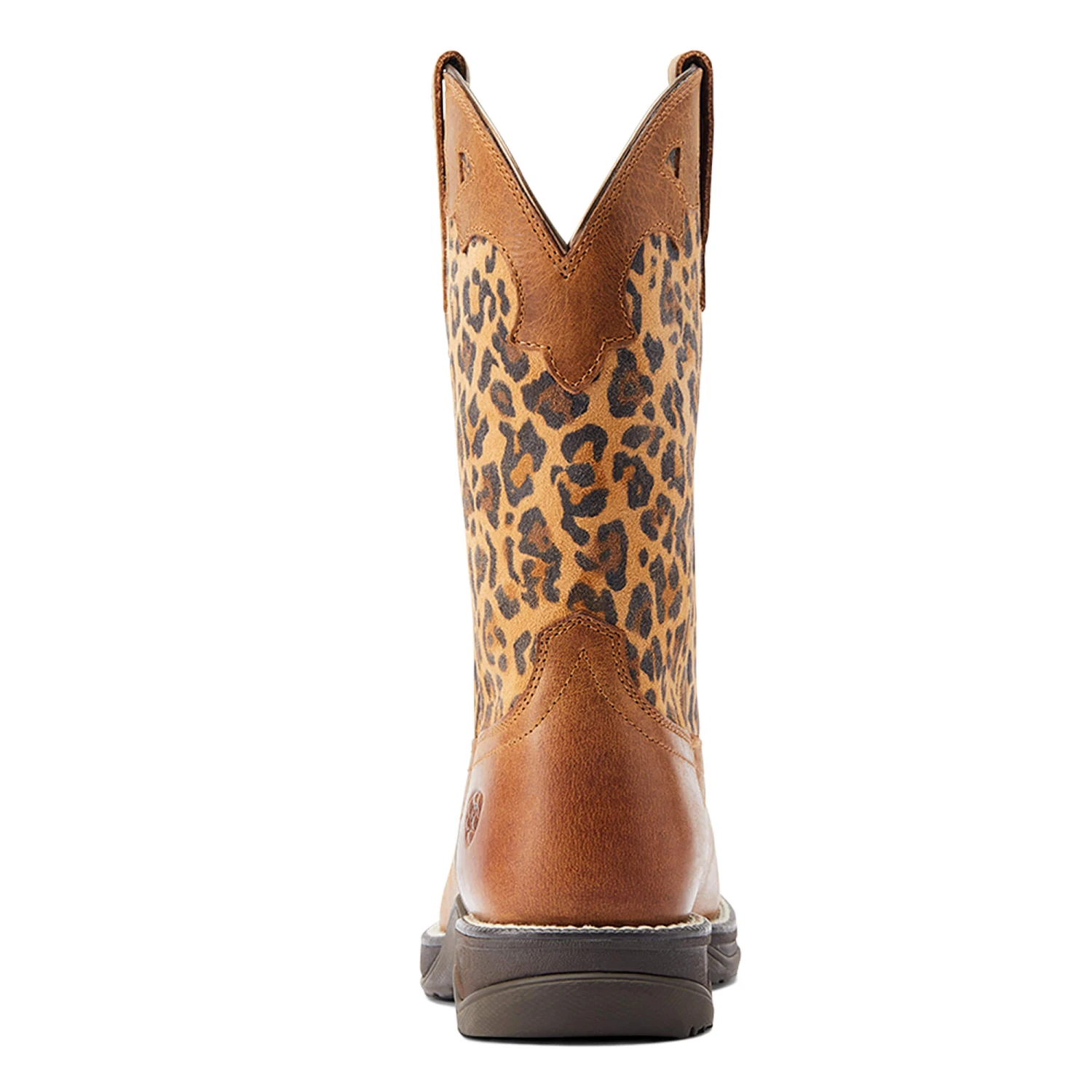 Ariat® Ladies Anthem Savanna Tortuga & Leopard Print Tan Boots 10044410 - Image 4