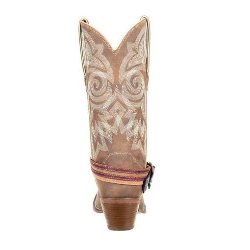 Durango Ladies Khaki Flag Accessory Shank Strap Western Boots DRD0208 - Image 5