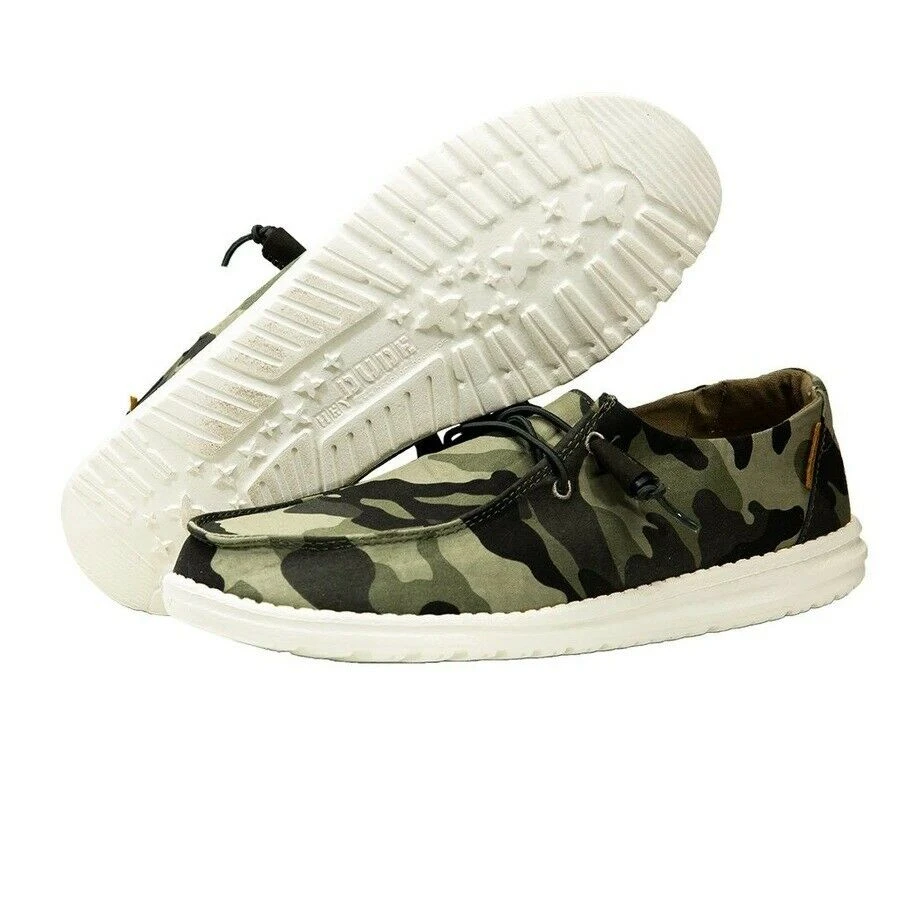 Hey Dude Ladies Wendy Camo Shoes 121417003 - Image 3