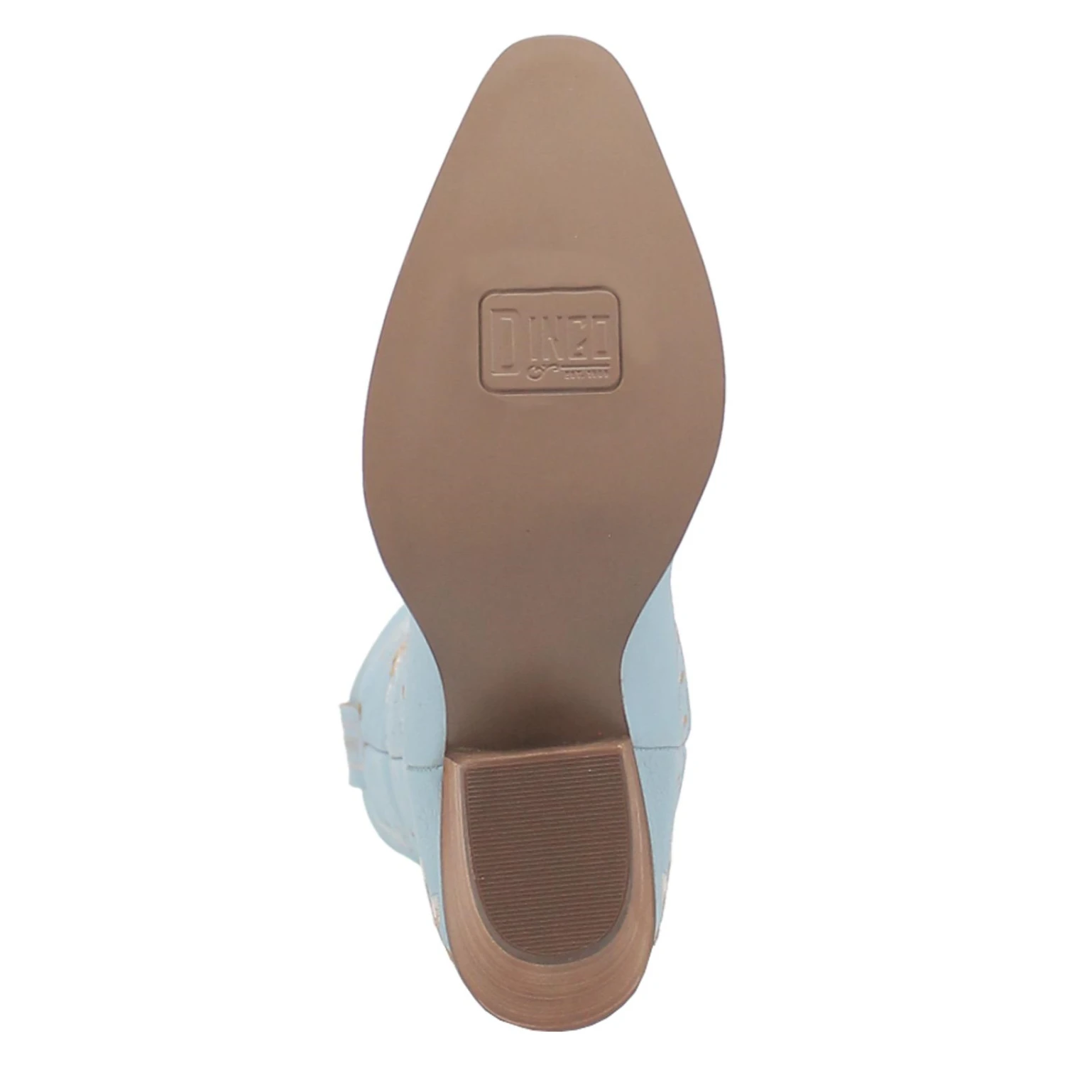 Dingo Ladies Full Bloom Blue Almond Round Toe Boots DI939-BLOOM - Image 6