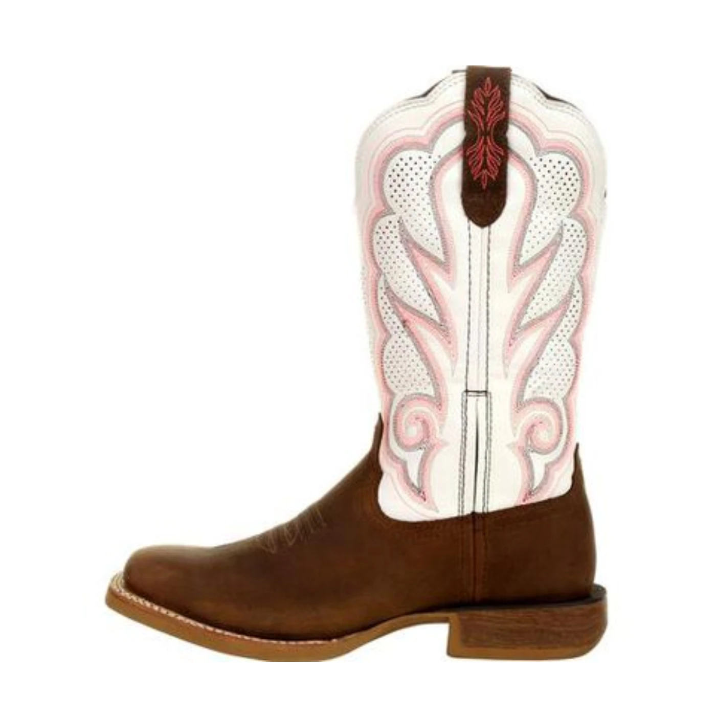 Durango® Ladies Rebel PRO™ Trail Brown & White Western Boot DRD0392 - Image 7