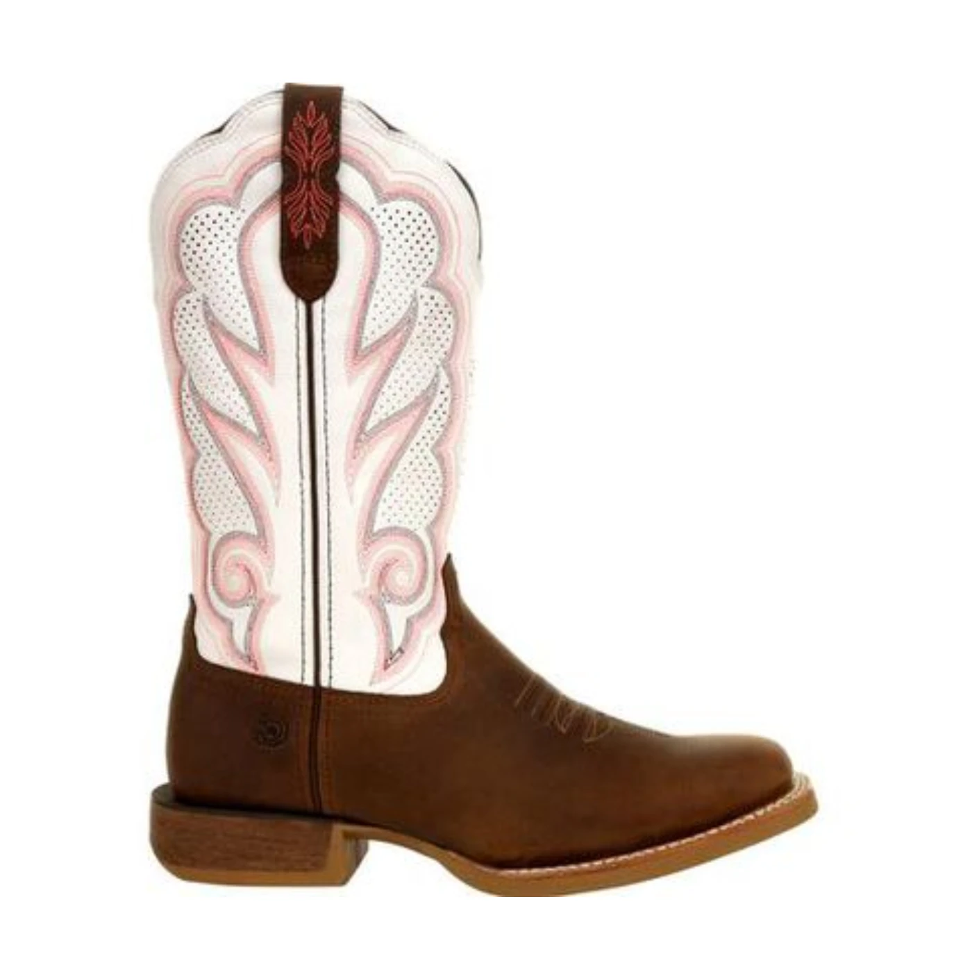 Durango® Ladies Rebel PRO™ Trail Brown & White Western Boot DRD0392 - Image 4