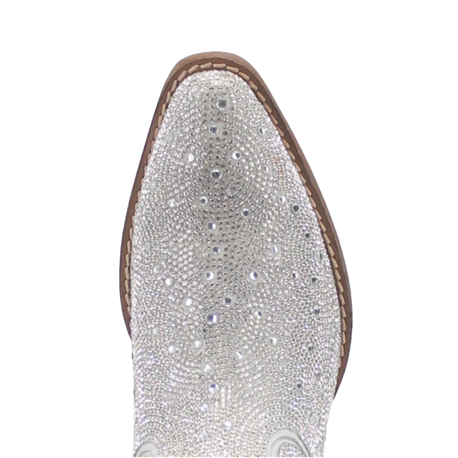Dingo® LadiesCowgirl Silver Booties DI577-GY6 - Image 2