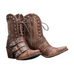 Lane Boots® Ladies Showdown Brownbelly BrownBooties LB0489B