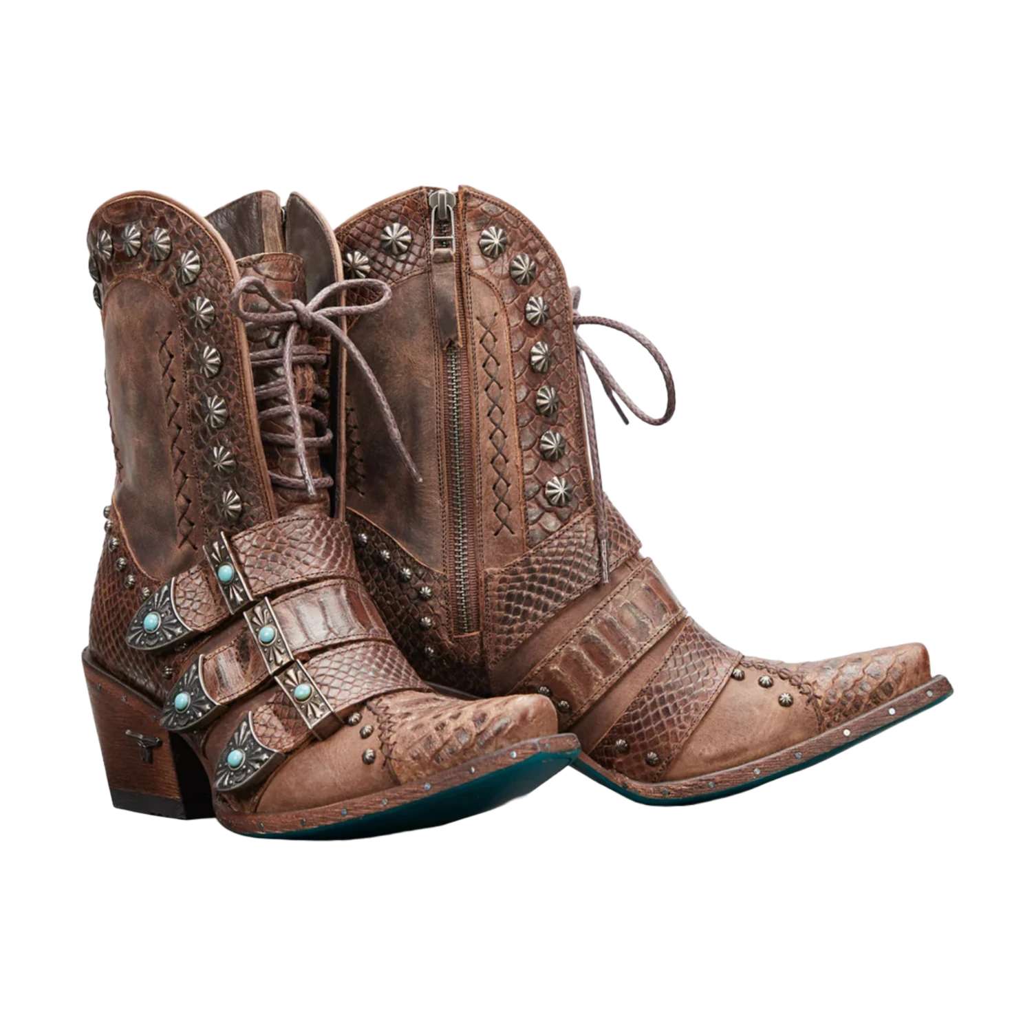 Lane Boots® Ladies Showdown Brownbelly BrownBooties LB0489B