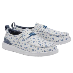 Hey Dude Ladies Wendy Bandana Patterned Slip On Shoe 122280231