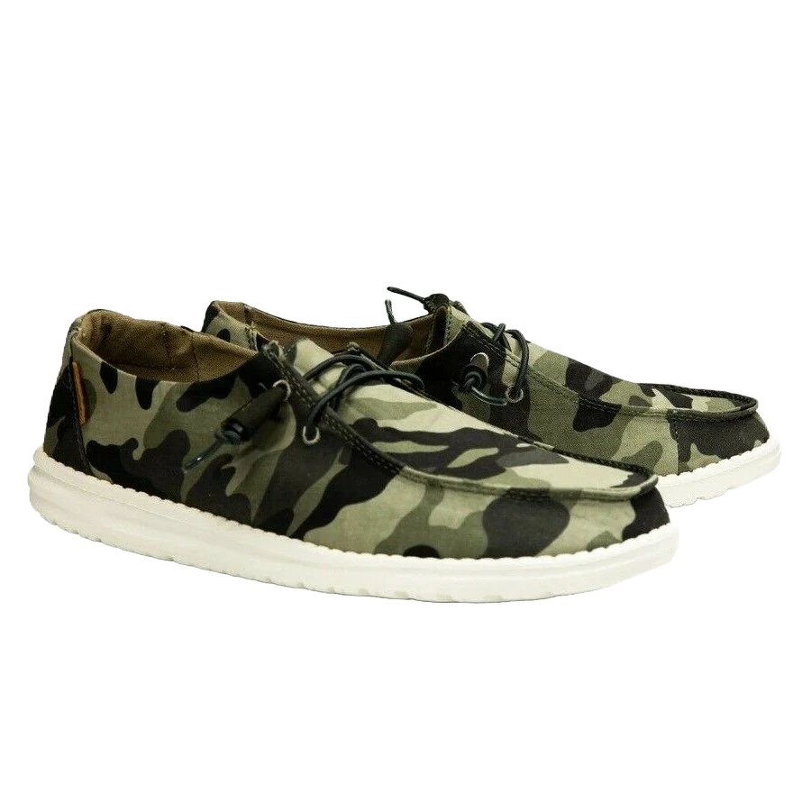 Hey Dude Ladies Wendy Camo Shoes 121417003