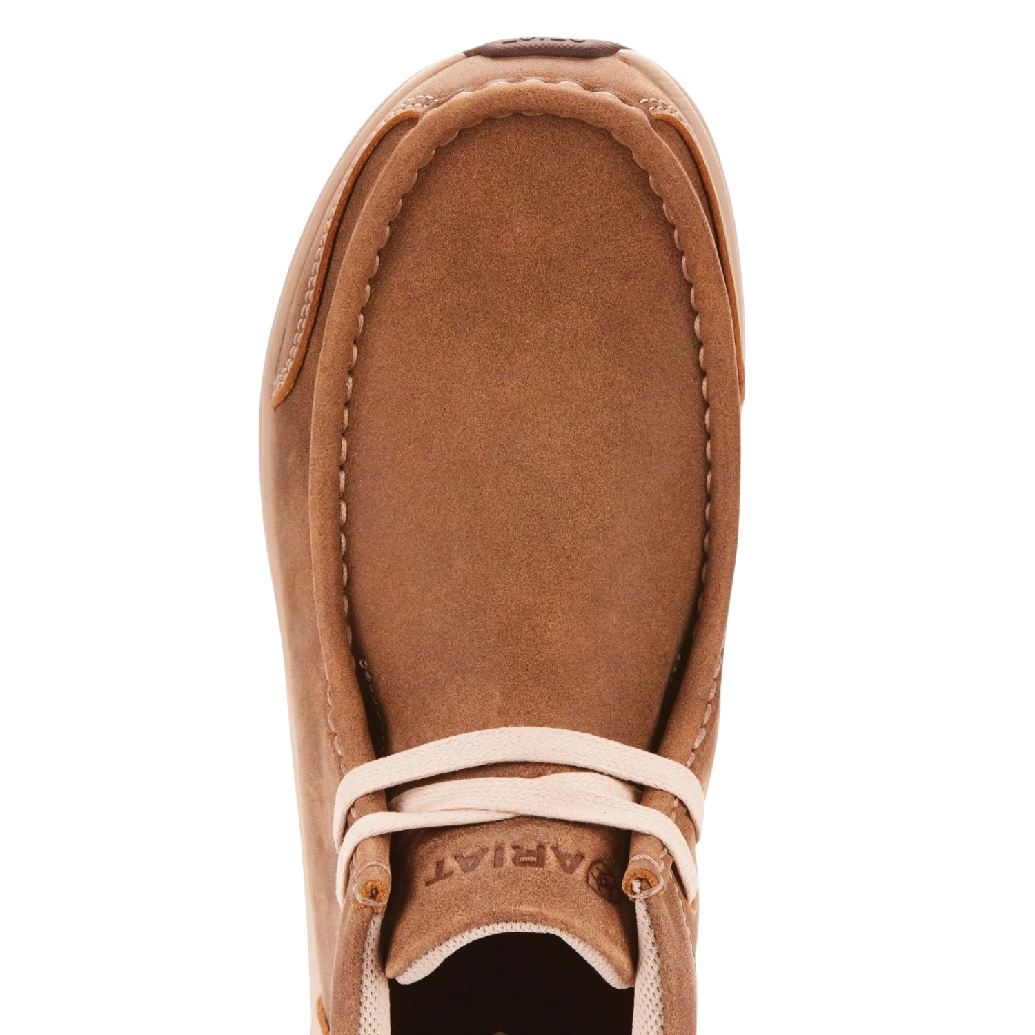 Ariat® Ladies Spitfire Brown Bomber Lace-up Moccasin Shoes 10025952 - Image 2