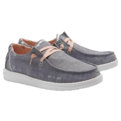 Hey Dude® Ladies Wendy Boho Grey Shoes 121413238