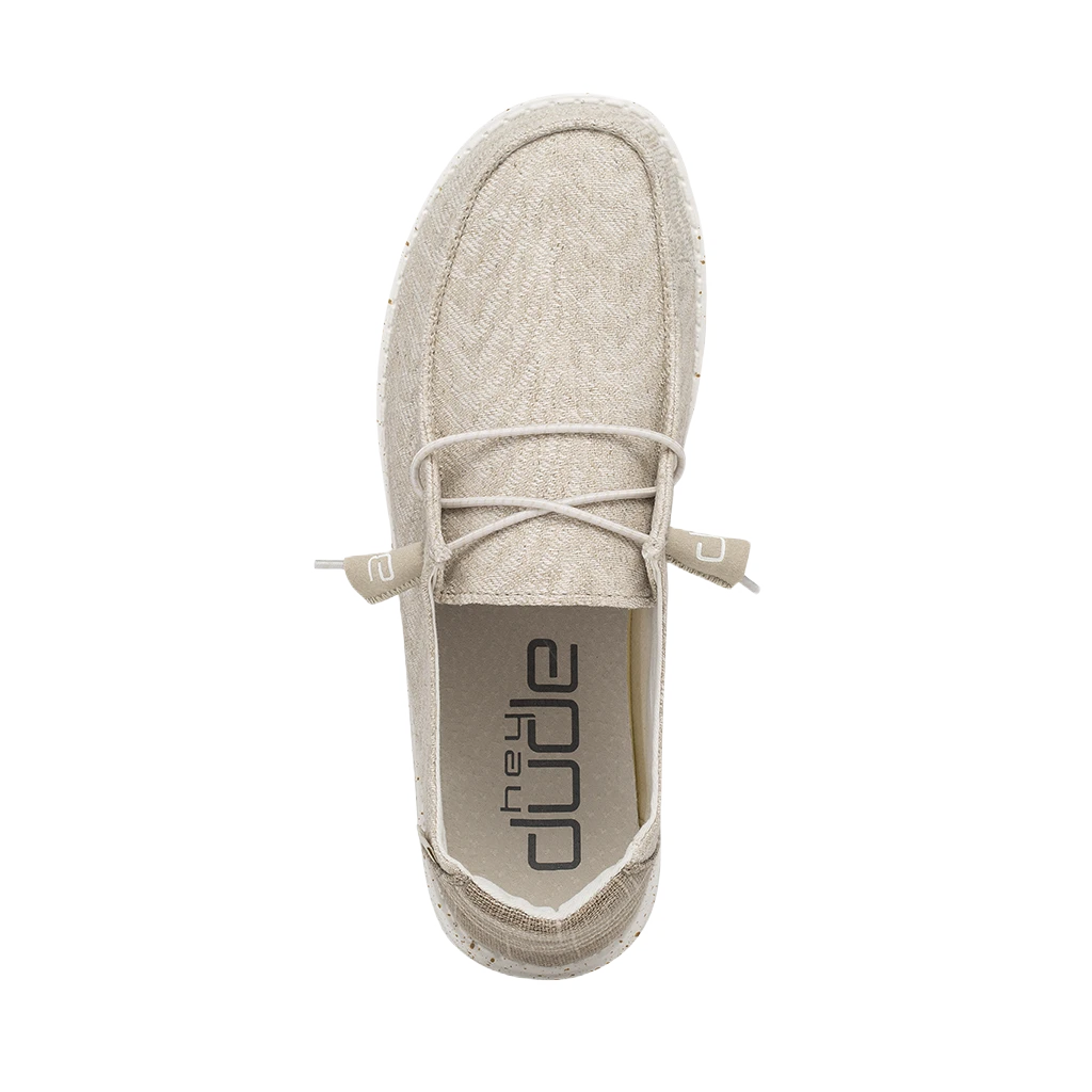 Hey Dude Women's Wendy Woven Zebra Neutral Shoes 121413326 - Image 2