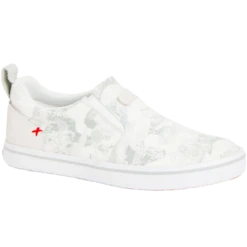 XTRATUF Ladies Sharkbyte Canvas White Camo Deck Shoes XSW-102