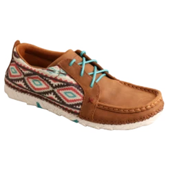 Twisted X® Ladies Zero-X Multi Color & Brown Lace Up Shoes WZX0006