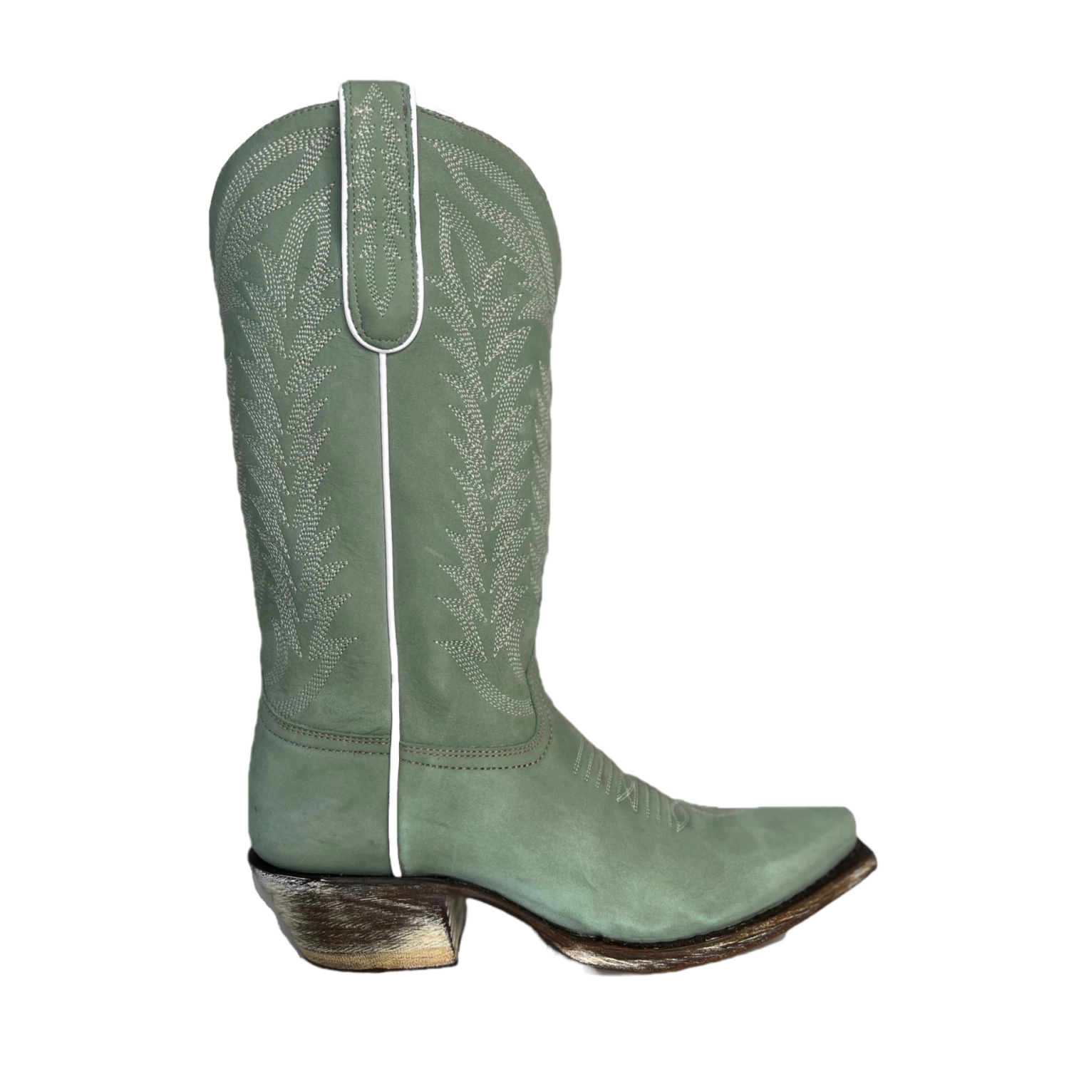 Caborca Silver Ladies Arkansas Ciel Snip Toe Boots SLMAA669-CL - Image 2