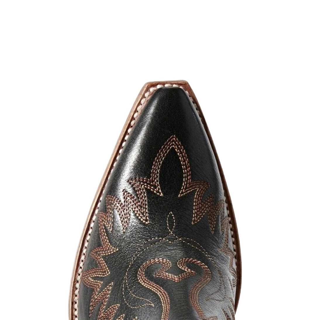 Ariat® Ladies Dixon Brooklyn Black Western Ankle Boots 10029653 - Image 2