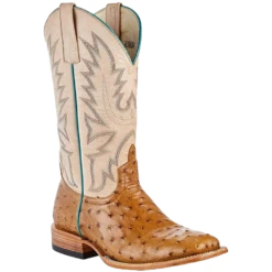 Macie Bean Ladies Antique Saddle Full QuillBeige Boots M2005