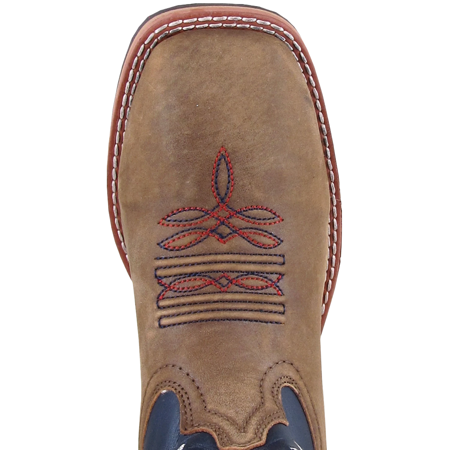 Smoky Mountain Ladies Stars And Stripes Square Toe Western Boots 6880 - Image 2