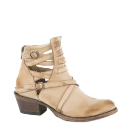 Stetson Ladies Vintage Toe Shorty Boots 12-021-5109-1126BR