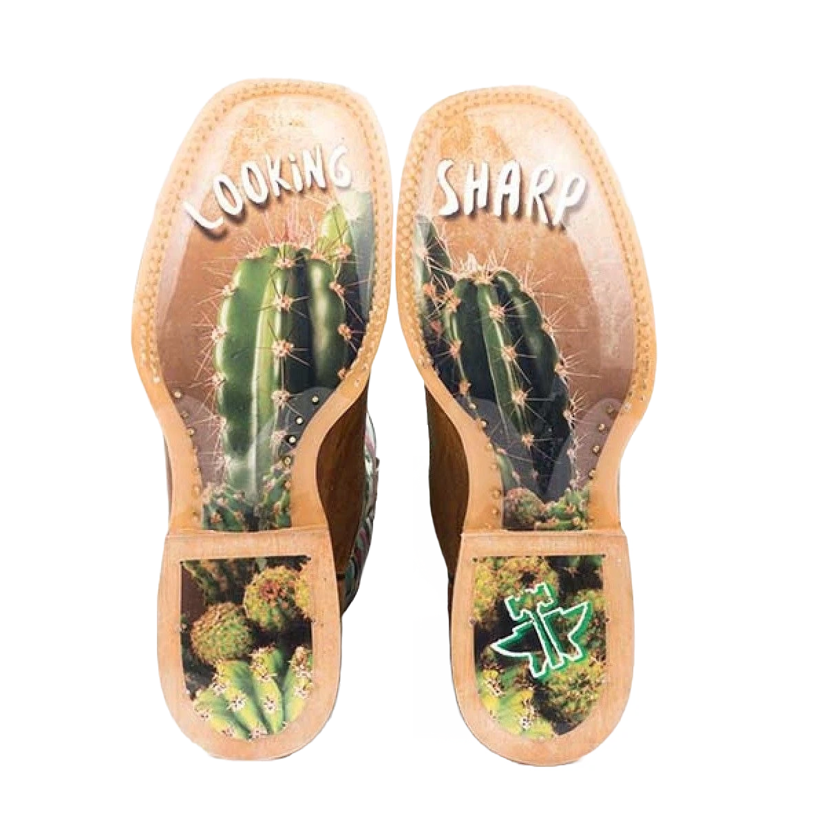 Tin Haul Ladies Cactilicious Lookin Sharp Cactus Boot 14-021-0007-1337 - Image 2