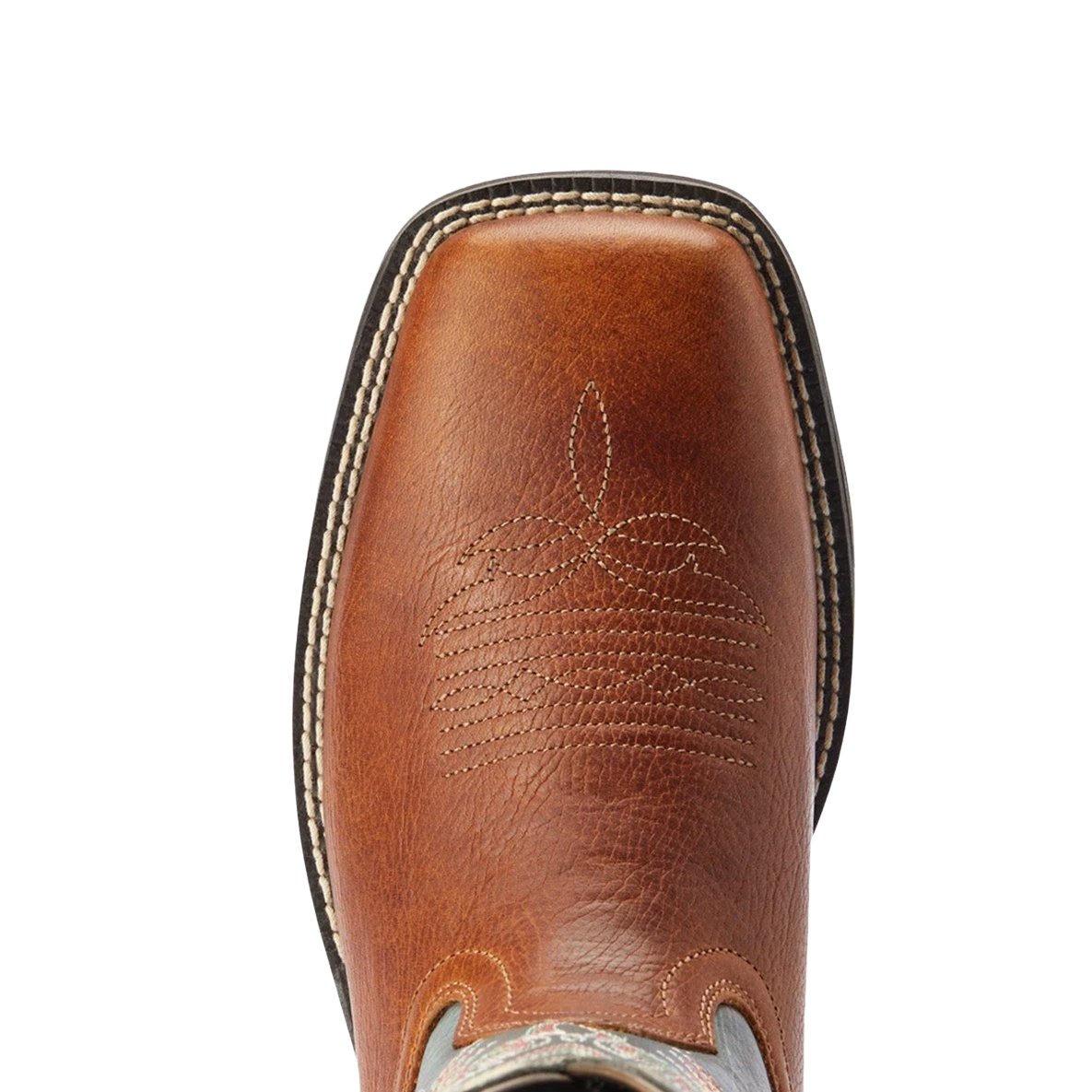 Ariat® Ladies Delilah Spiced Cider & Teal River Boots 10042420 - Image 2