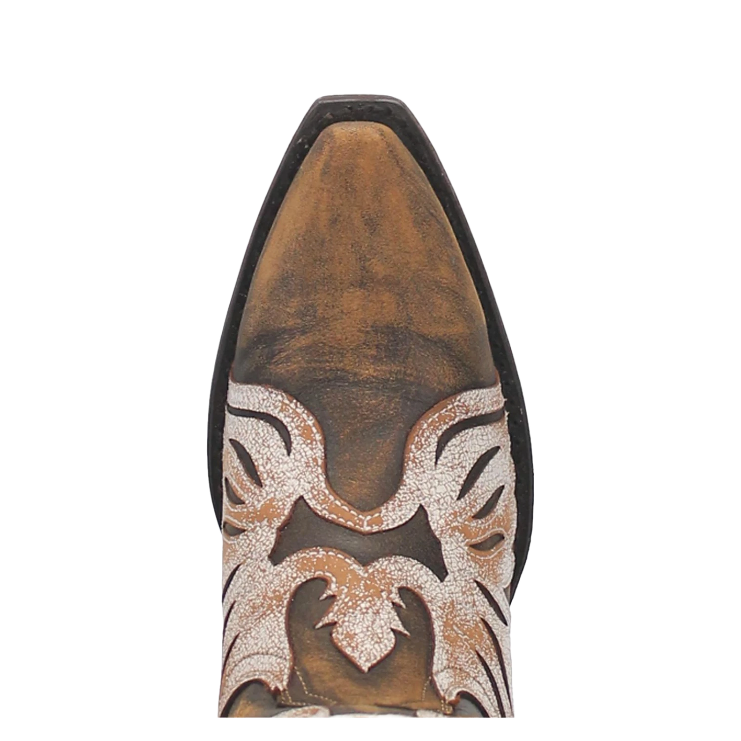 Dan Post® Ladies Ndulgence Snip Toe Brown Leather Boots DP4359 - Image 2