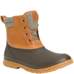 Muck Boot Company Muck Ladies Originals Duck Lace Tan & Brown Waterproof Boots ODLW-902