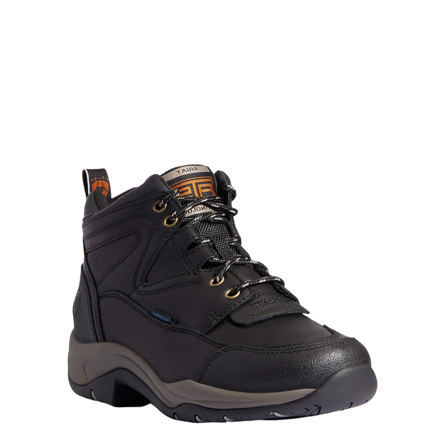 Ariat Ladies Terrain Waterproof H2O Black Lace Up Boots 10038423