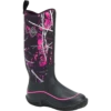 Muck Boot Company Muck Ladies Hale Black & Muddy Girl Camo Waterproof Boots HAW-MSMG