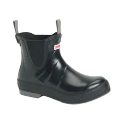 XTRATUF® Ladies Legacy Ankle Deck Black Rubber Boots LDBW-000