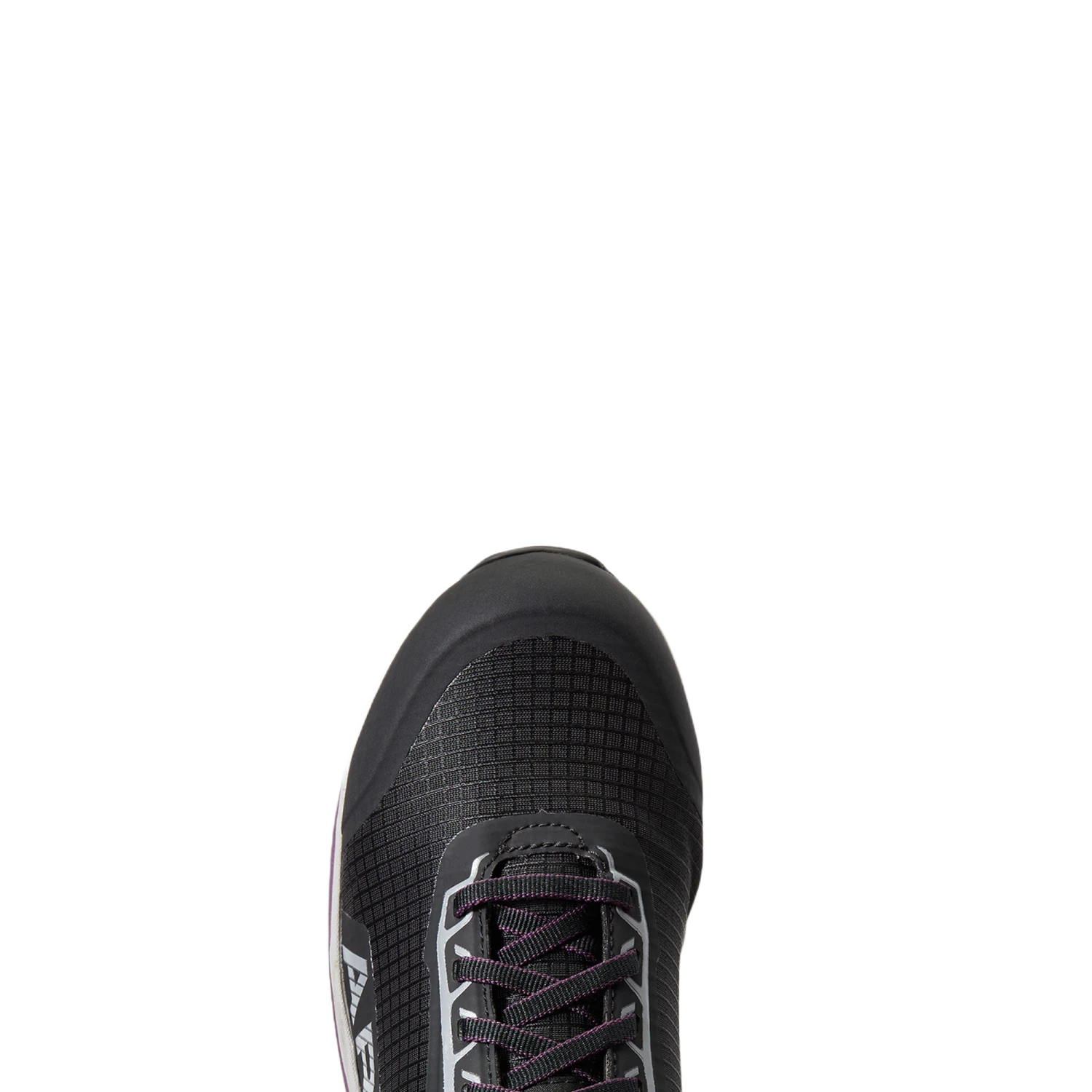 Ariat Ladies Outpace Black & Shadow Purple Composite Toe Sneakers 10040323 - Image 2