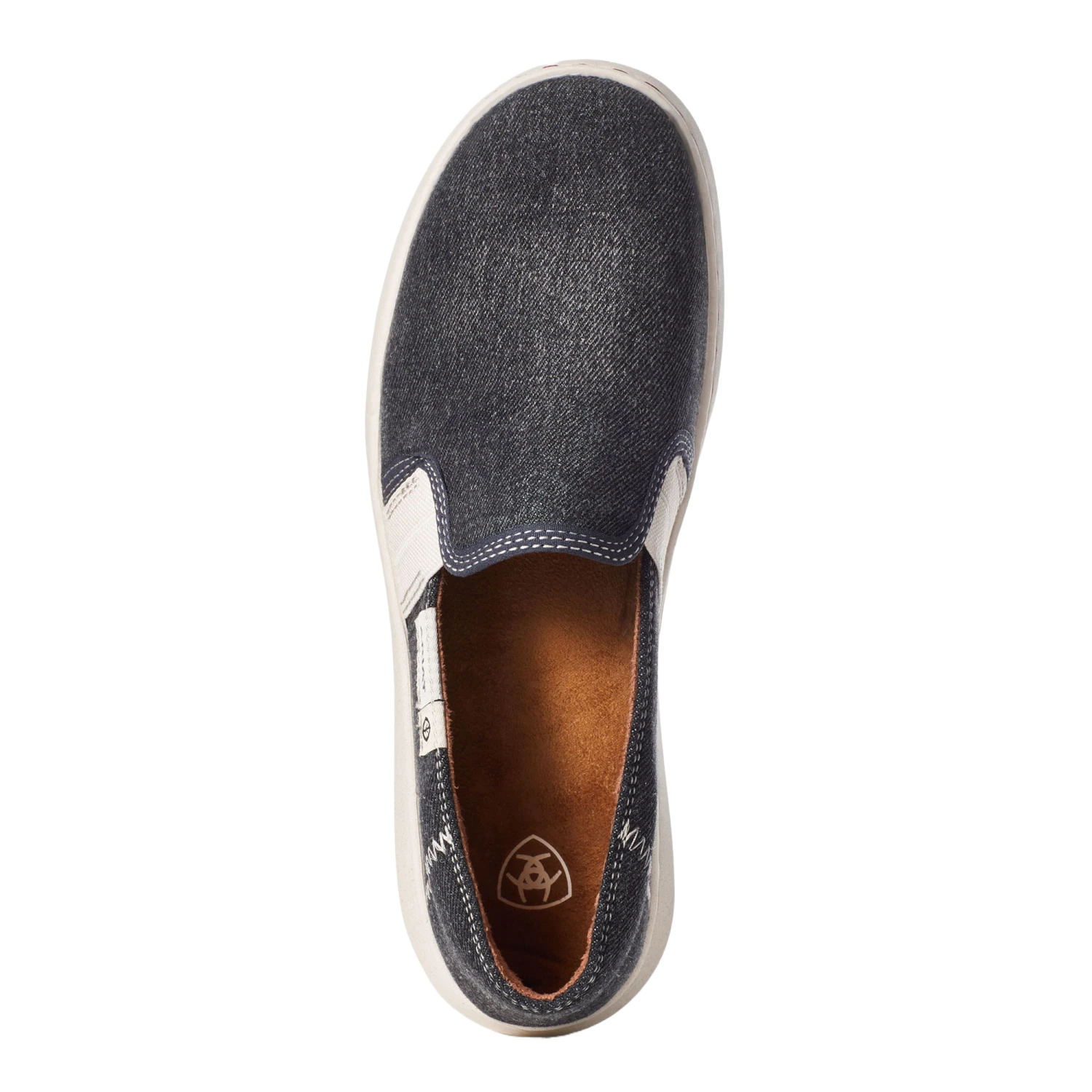 Ariat Ladies Eco Ryder Dark Denim Print Shoes 10035870 - Image 2