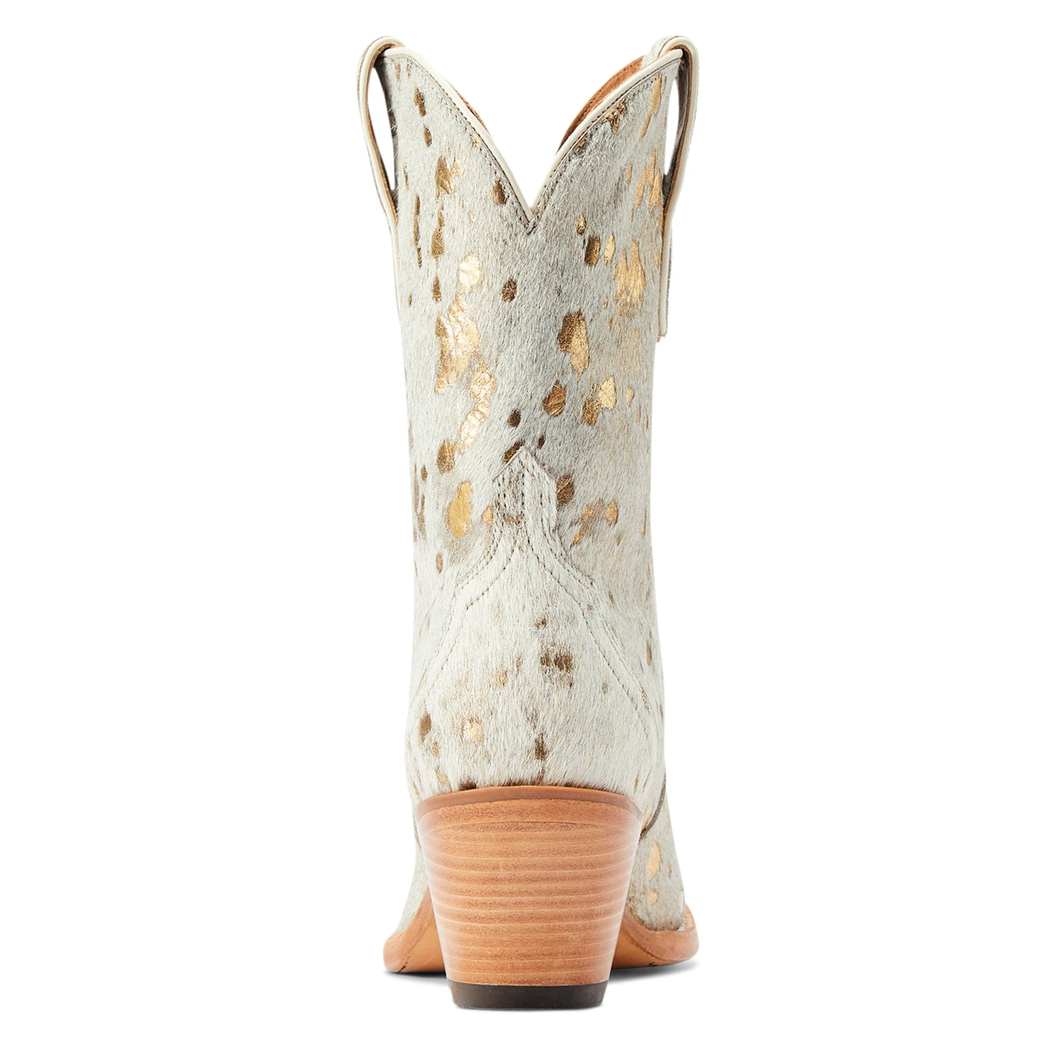 AriatĀ® Ladies Bandida White Metallic Hair On Western Boots 10044392 - Image 5