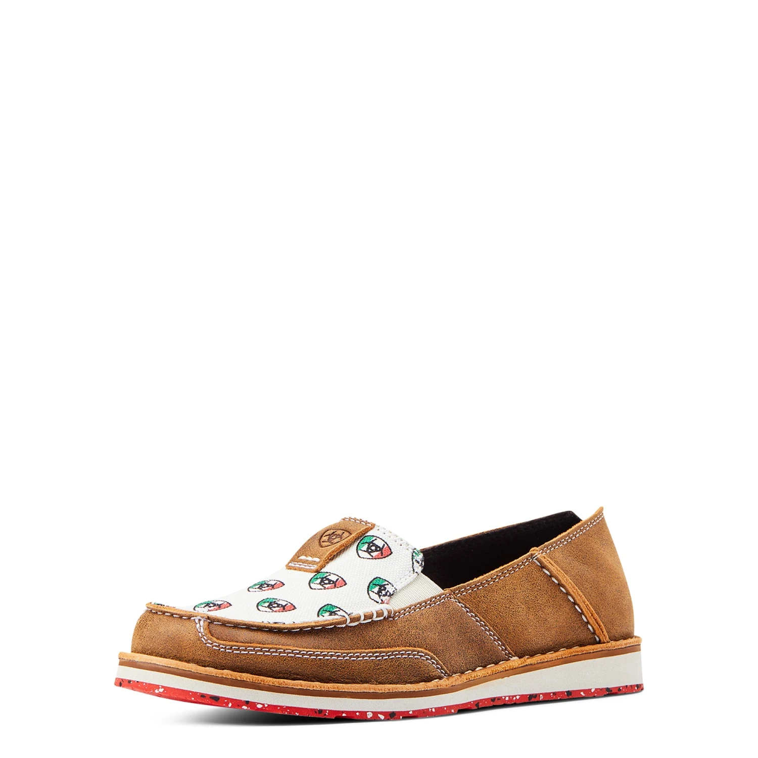 Ariat® Ladies Mexico Graphic Caramel Brown Cruiser Shoe 10044527 - Image 4