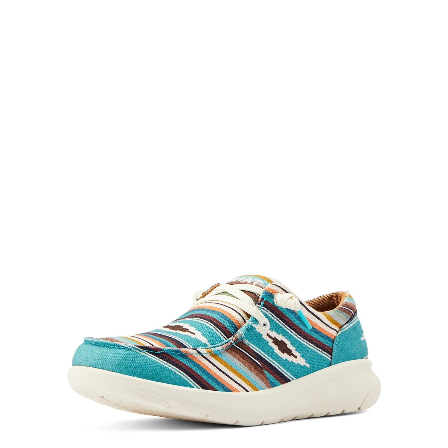 AriatĀ® Ladies Hilo Turquoise Serape Print Slip On Shoes 10044590 - Image 3
