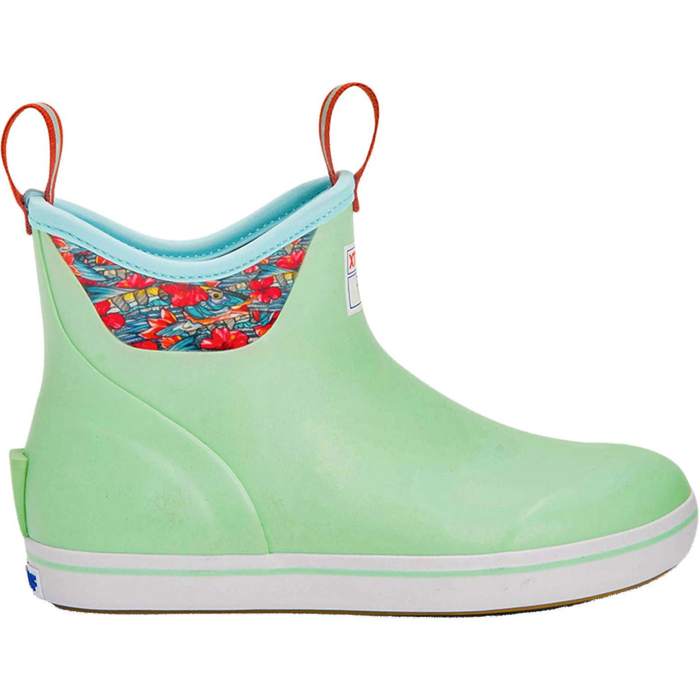 XTRATUF Ladies Ankle Deck Fishewear Seafoam Green Boots XWAB-3BB - Image 4