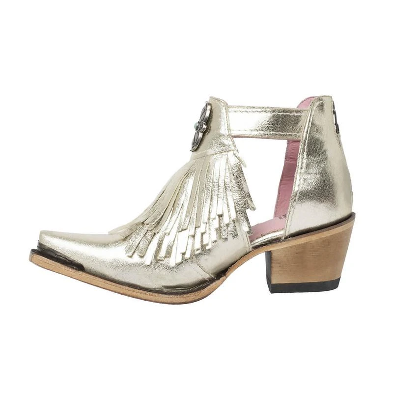 Junk Gypsy By Lane Ladies Kiss Me At Midnight Metallic Booties JG0066B - Image 4