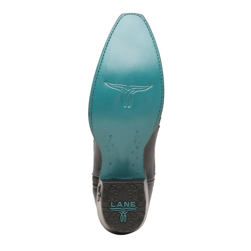 Lane Ladies Old Glory American Flag Jet Black Snip Toe Bootie LB0475A - Image 3